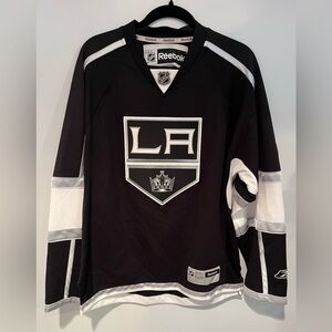 Reebok Black and White LA Kings Jersey